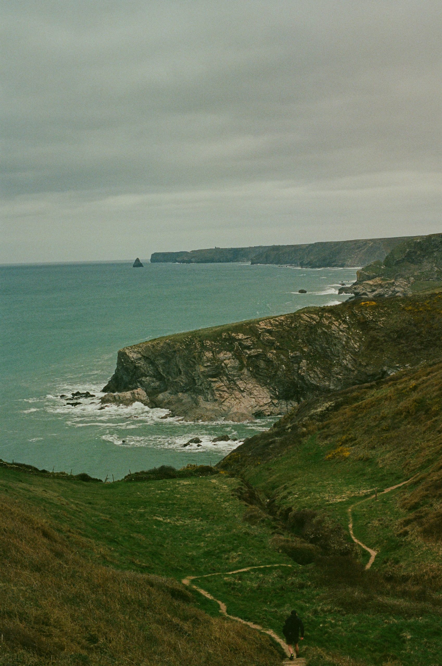 Too many steps near Trebarwith Strand