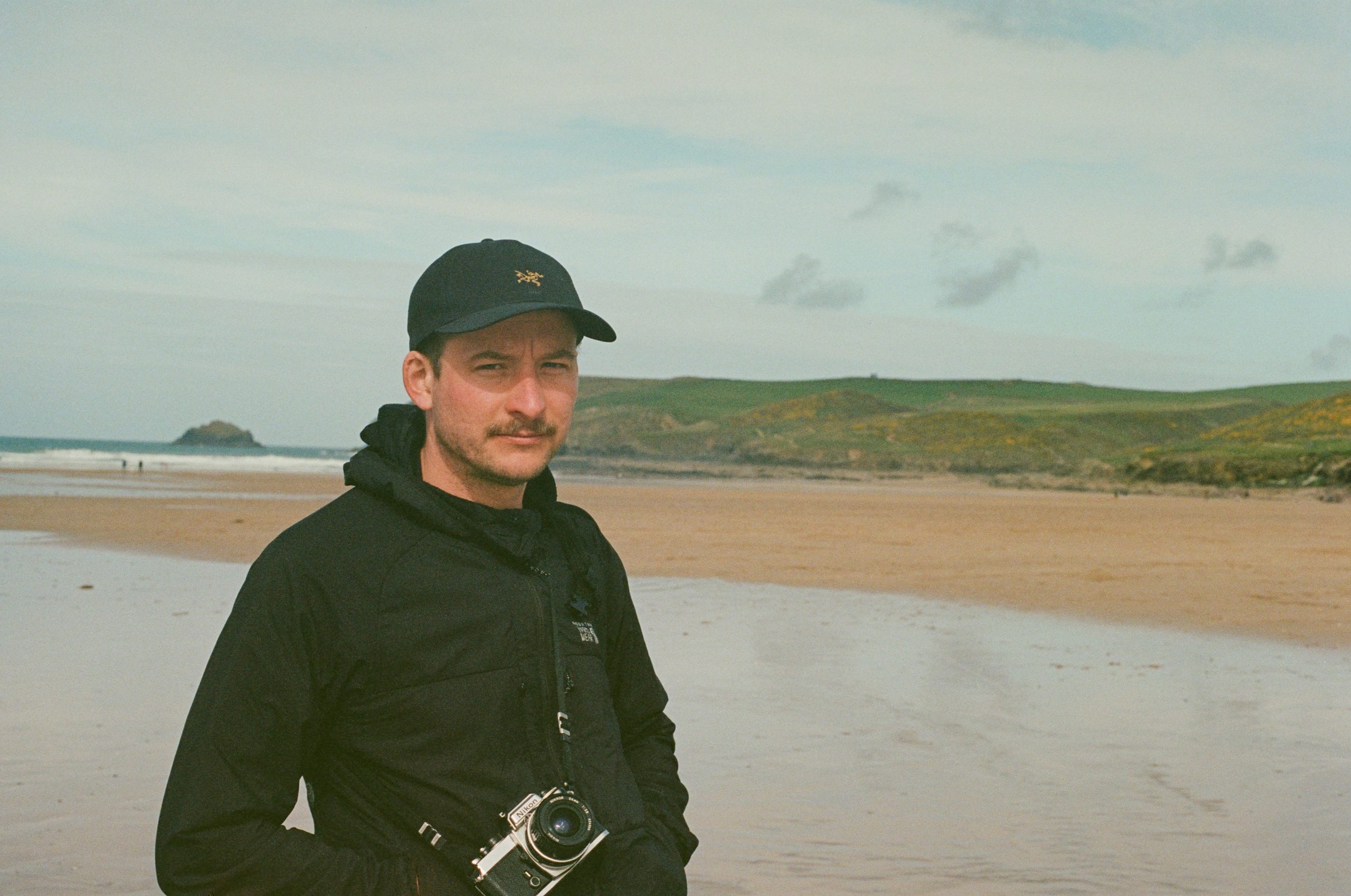 Richard on Treyarnon Beach